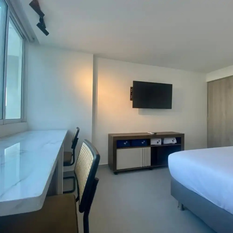 w Cozy 2BR w Balcony n AC in Cartagena