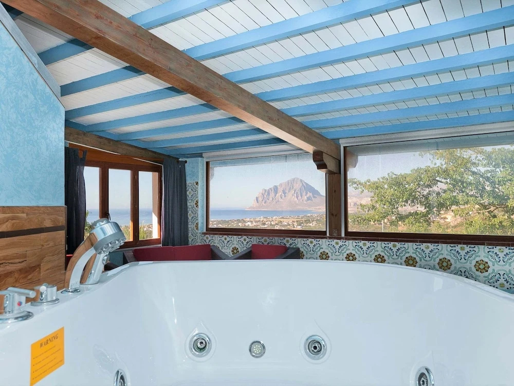 Holiday Home in Trapani With Sea View & Pool