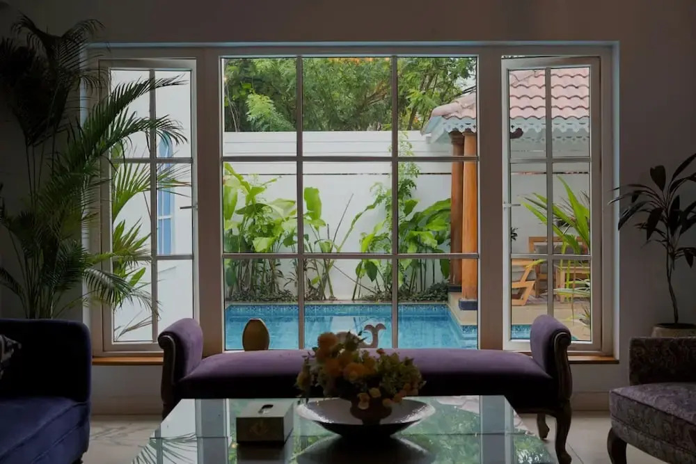 Villa Bauhinia - 5bhk With Pool 10 Mins to Beach