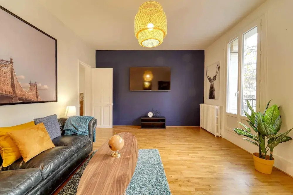 Apartment with 2 Bedrooms in Boulogne-Billancourt, with Furnished Terrace And Wifi