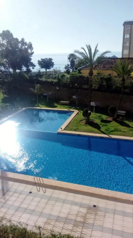 Apartment with 2 Bedrooms in Calpe, with Wonderful Sea View, Pool Access, Furnished Terrace - 1 Km From the Beach
