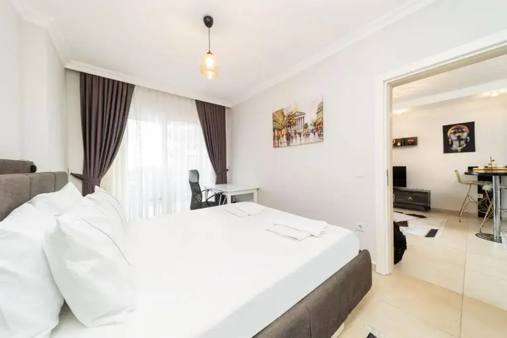 Colorful Flat with Shared Pool and Spa in Alanya