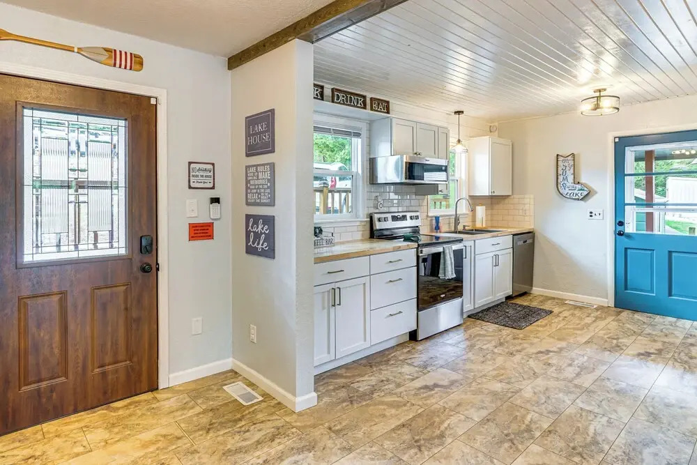 Central Waterfront Home w/ Dock in Lake Ozark!