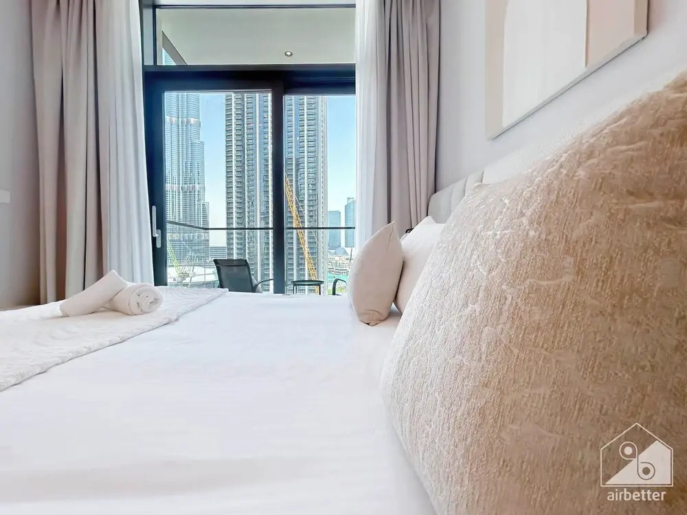 Luxury Burj Crown 4bedroom Balcony & Downtown View