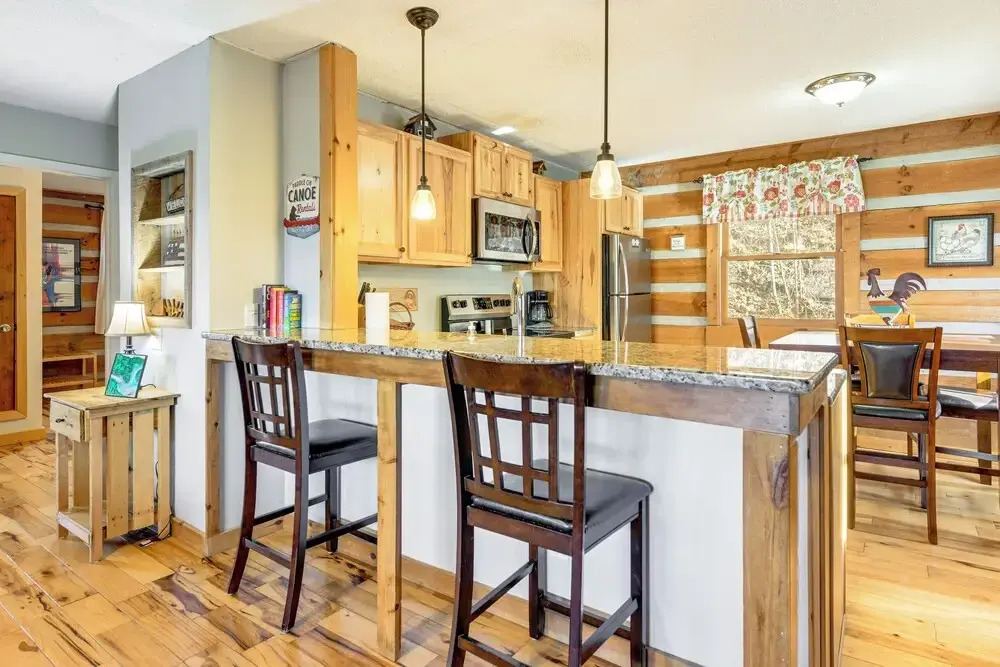 Near Hiking & Rafting: Bryson City Gem w/ Hot Tub!