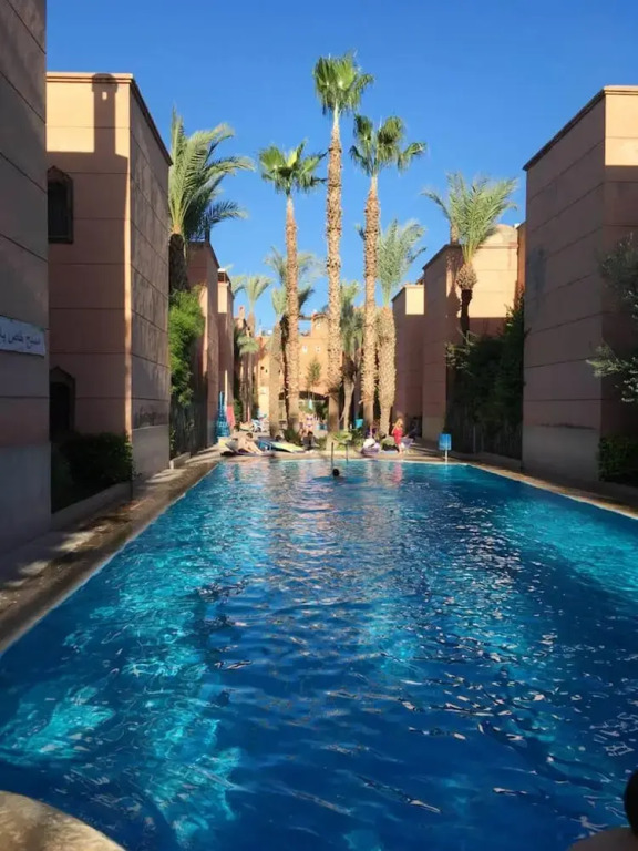 Property with 3 Bedrooms in Annakhil, Marrakech, with Wonderful City View, Pool Access, Furnished Terrace - 80 Km From the Slopes