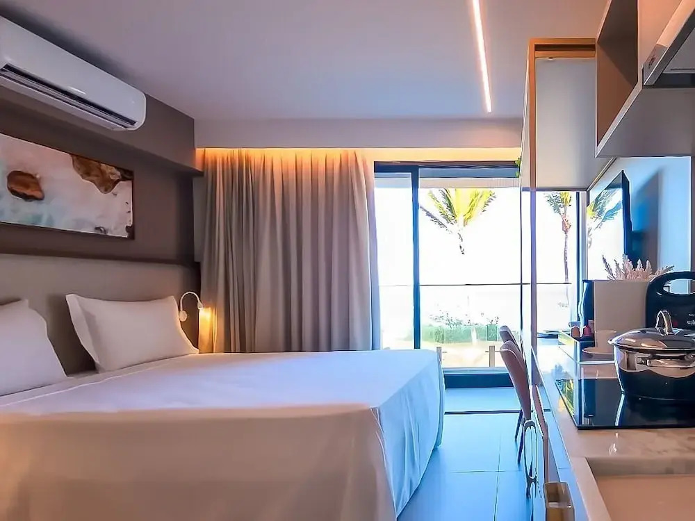 Restinga by Xtay - Studios com piscina e academia, pé na areia em João Pessoa