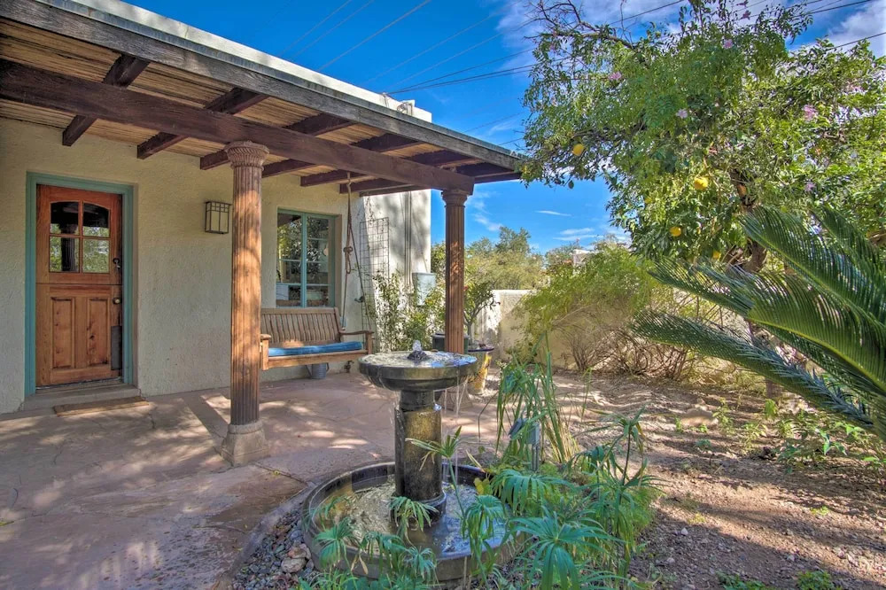 Tucson Historic Home: Fenced Yard + Desert Views!