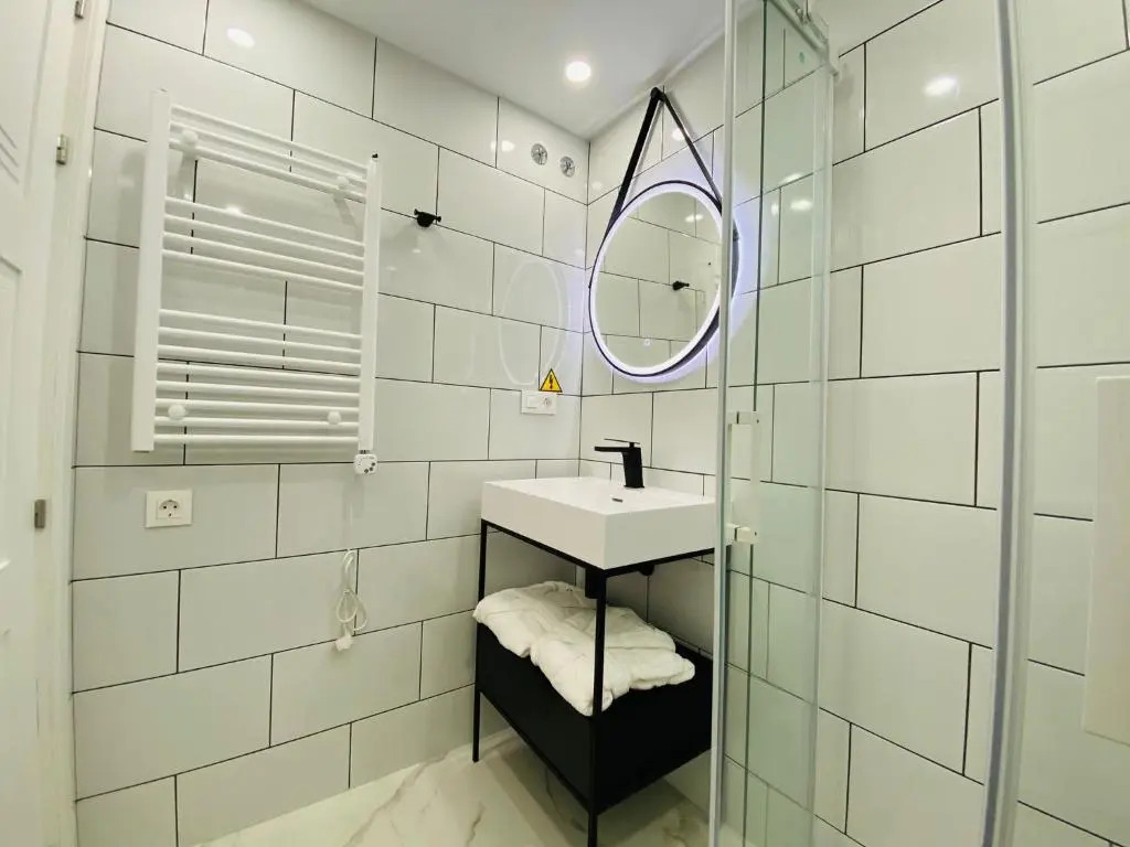 Apartments with tropical garden and sea water pool