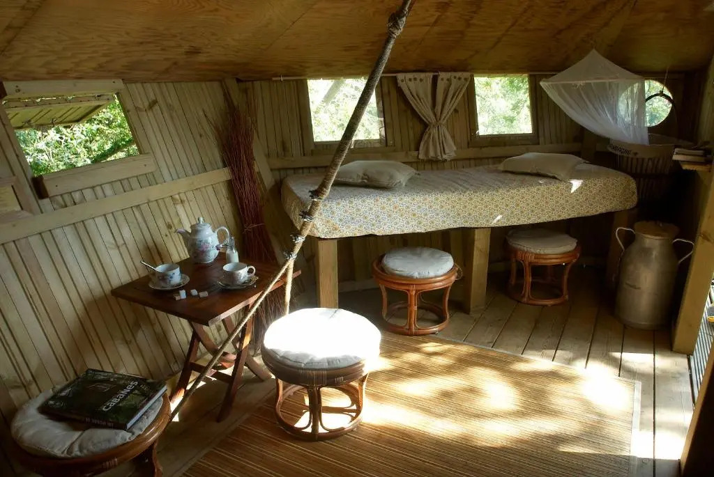 Les cabanes perchées de Dihan