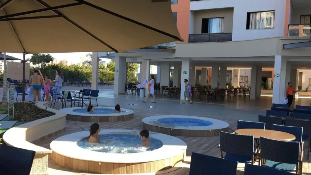 Caldas Novas Privê Alta Vista Thermas Resort - Sensacional! Apto Suíte Luxo 02 Quartos até 06 pessoas - Incrível