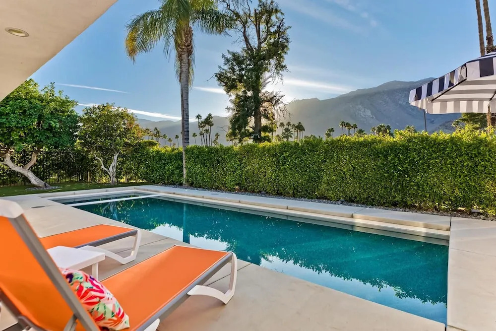 Indian Canyon Oasis in Palm Springs