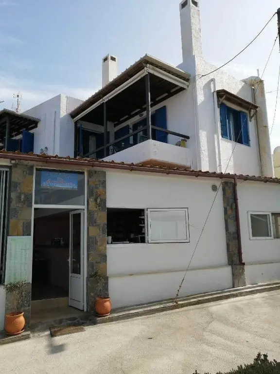 on the sea Despoina apartment at Mochlos Creta