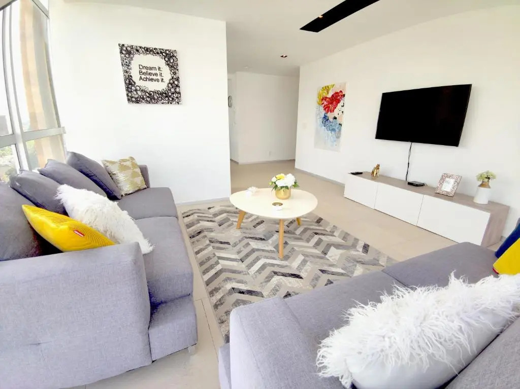 Aurora MaiaHome-2BD Amazing view in Polanco -Pool Gym SPA