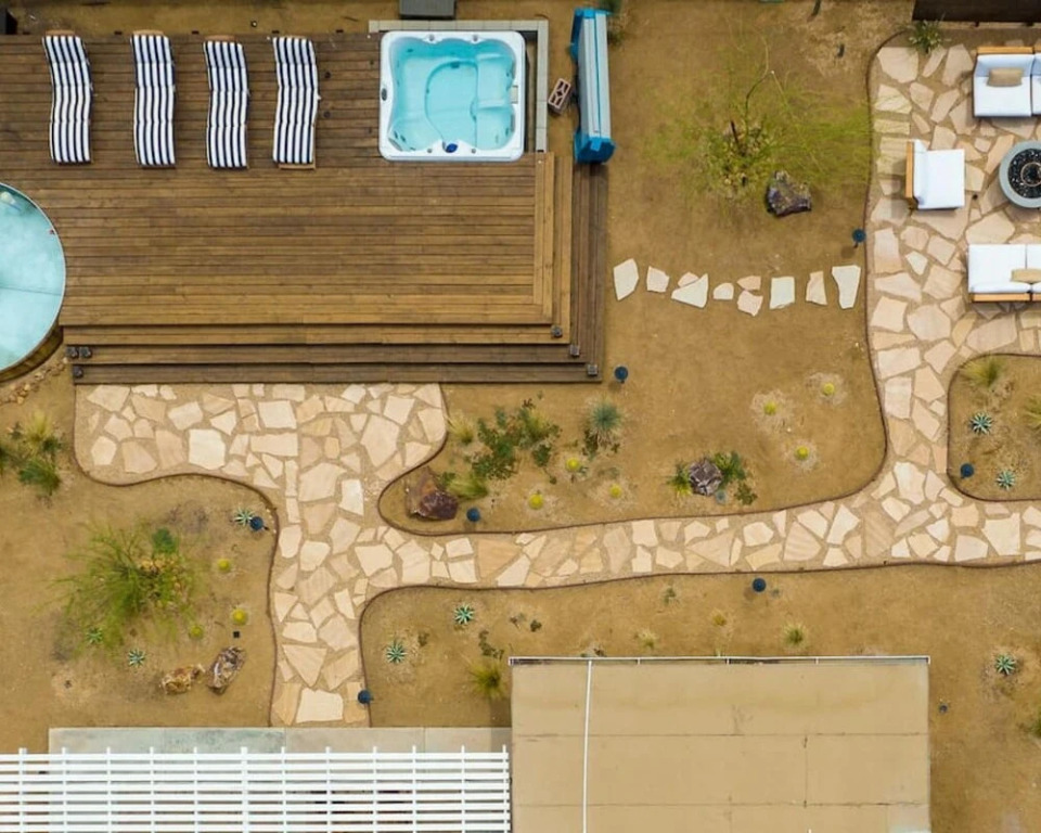 Lucky Moon Retreat Desert Oasis w Spa Pool