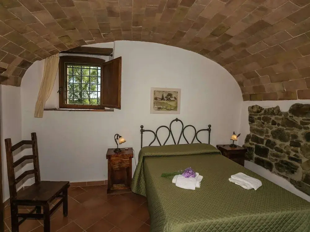 Apartment in a Rustic House in the Tuscan Hills Near the Sea