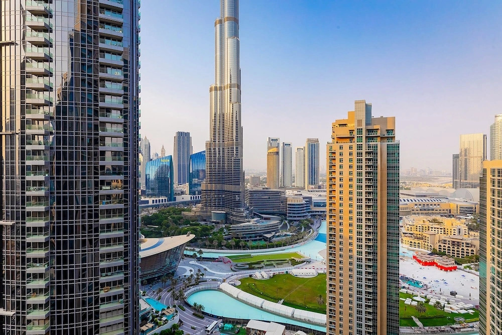 Burj View Stylish 3BR with Maids Room