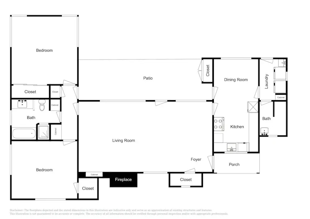 Flamingo House 2 Bedrooms 2 Bathrooms Home