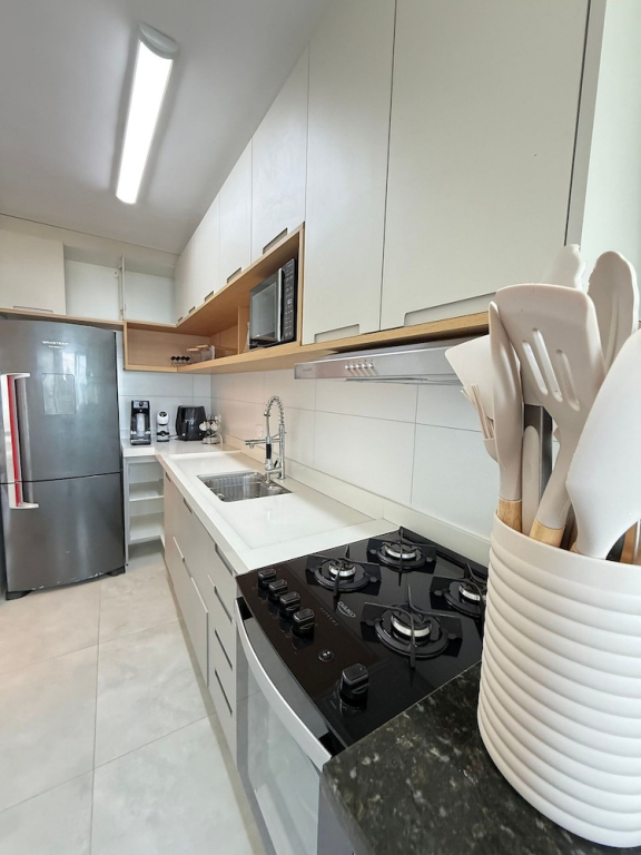 Apartamento Clean 2 quartos e 2 varandas