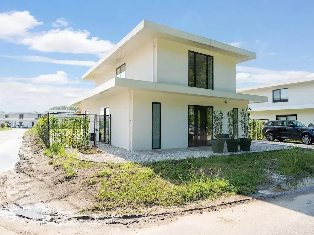 Luxury Water Villa in Harderwold With Jetty