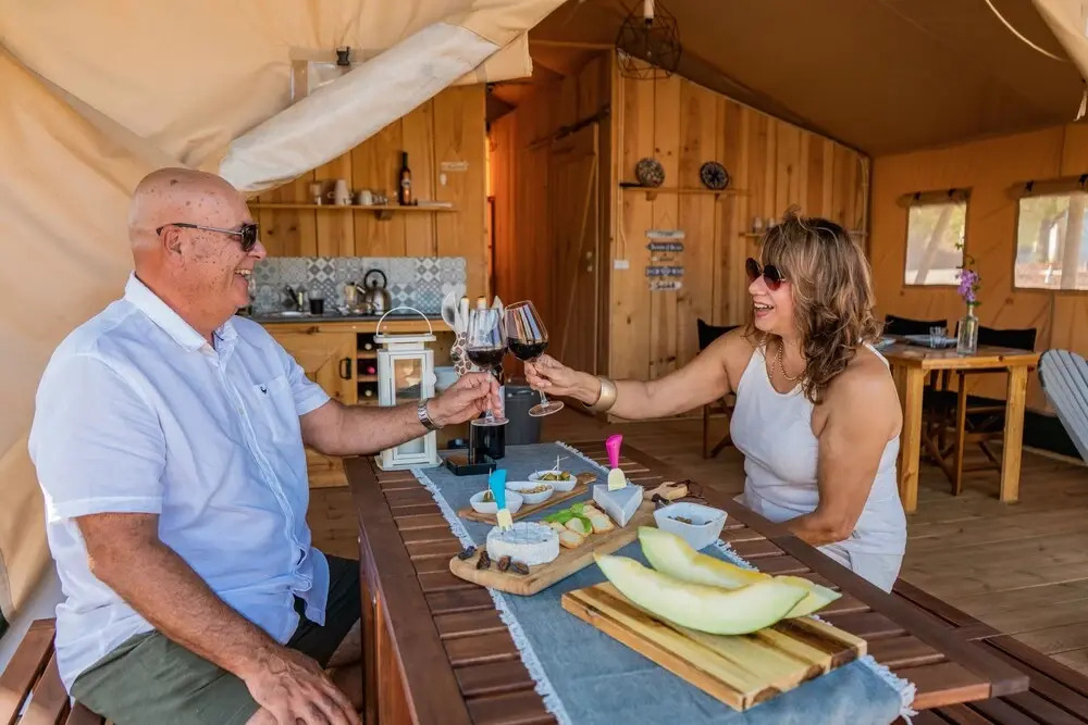 Safari Tent With Private Pool in Albufeira