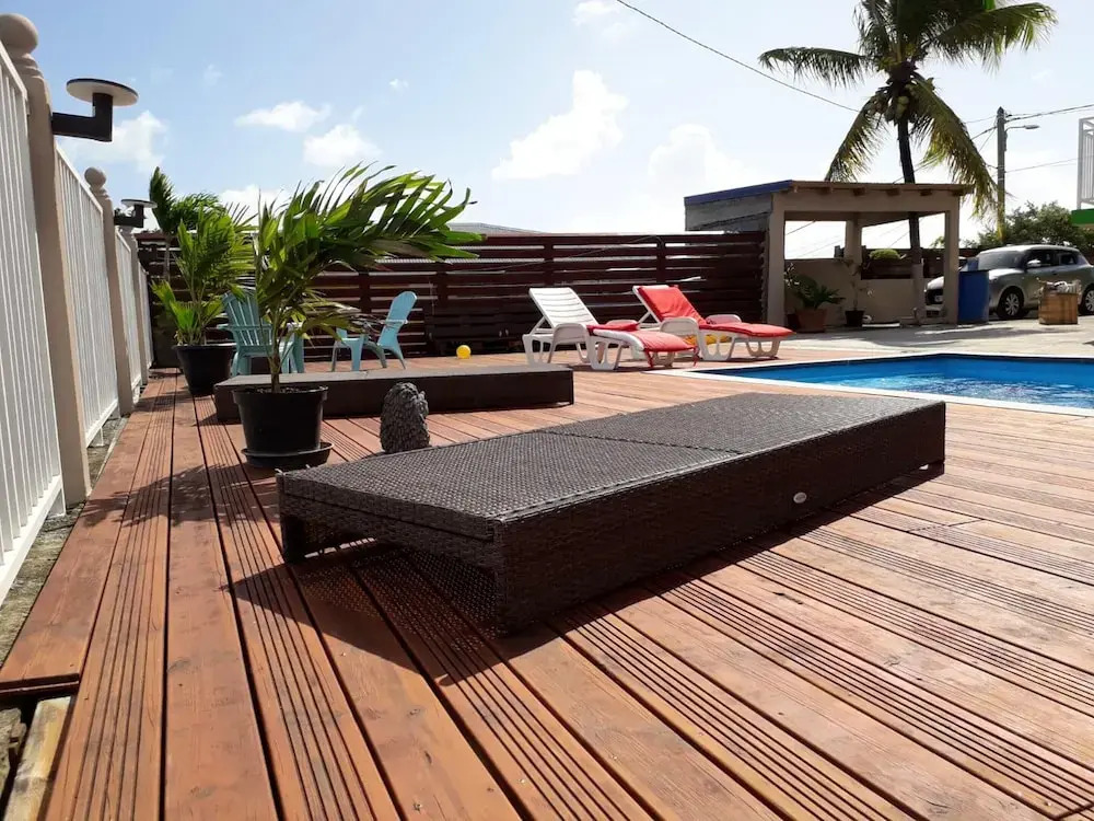 Villa With 3 Bedrooms in Le Gosier, With Wonderful sea View, Private Pool and Furnished Terrace - 4 km From the Beach