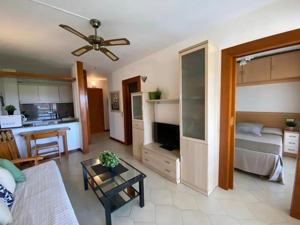 Apartamento con piscina en 1ª línea de playa en Salou