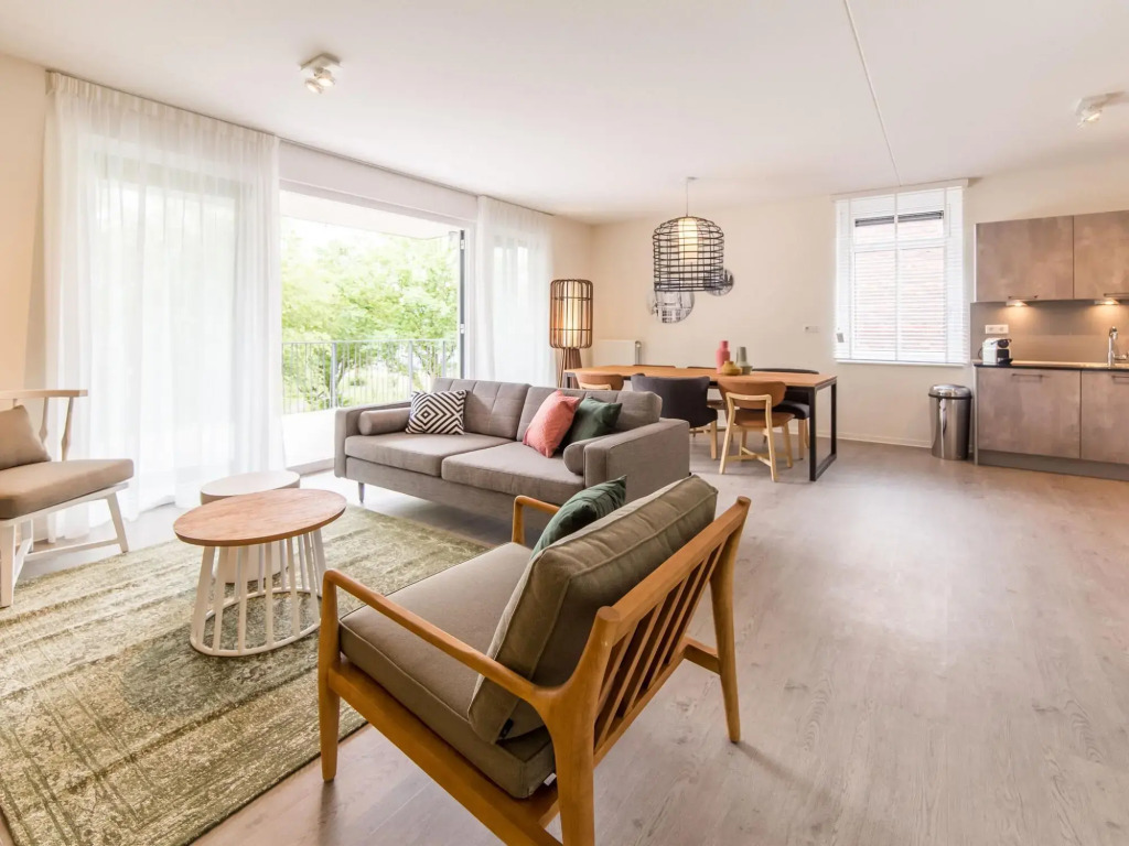Modern apartment with dishwasher in a holiday park near Maastricht