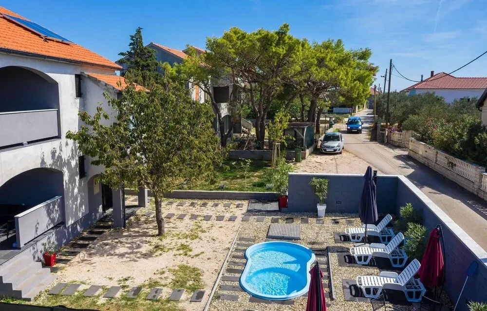 Beautiful Home in Privlaka With Wifi and 4 Bedrooms