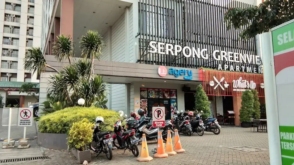 Modern And Tidy 1Br Serpong Greenview Apartment