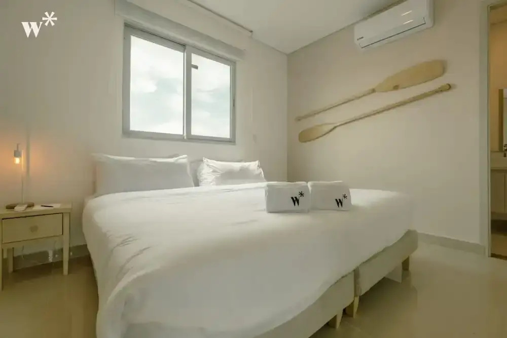 w Lovely 2BR w AC in Sunny Cartagena