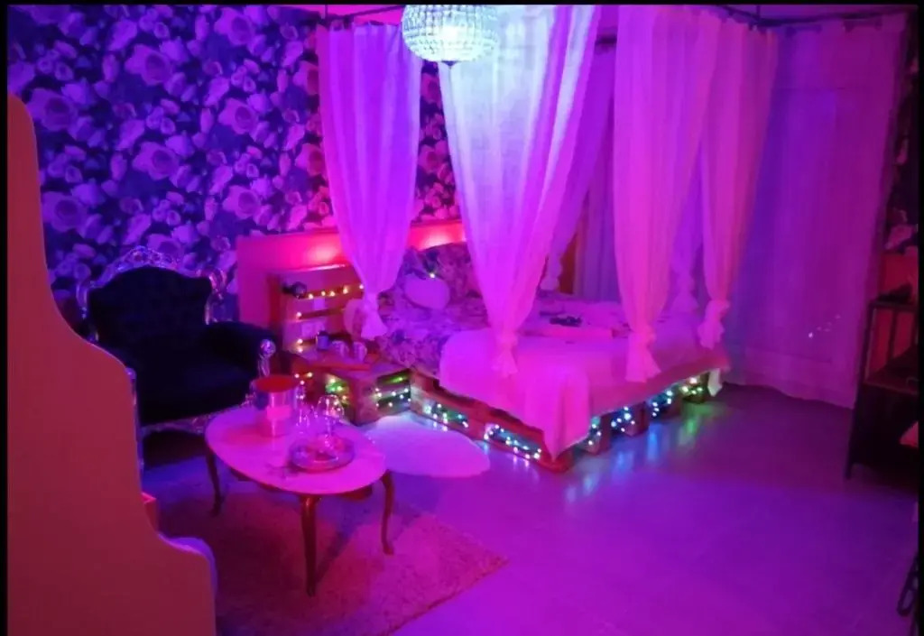 Romantisme et glamour 2 avec spa , clim et jardin
