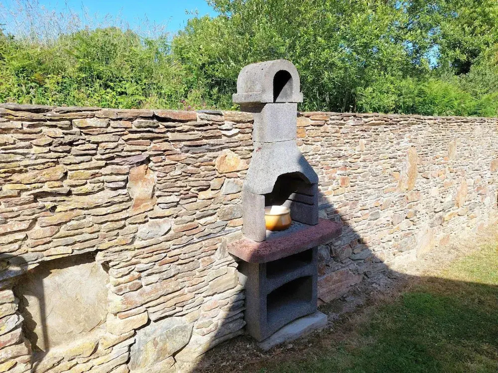 Stone House Near Penze River and Morlaix Bay