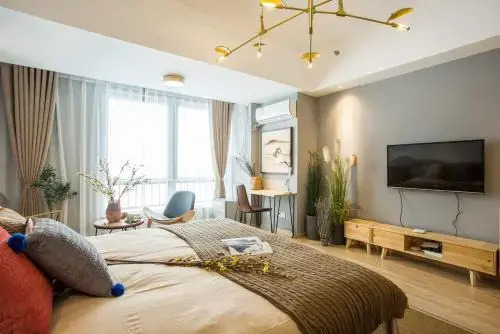 Hefei Binhu New District·Wanda City Subway Station· Locals Apartment 00144580