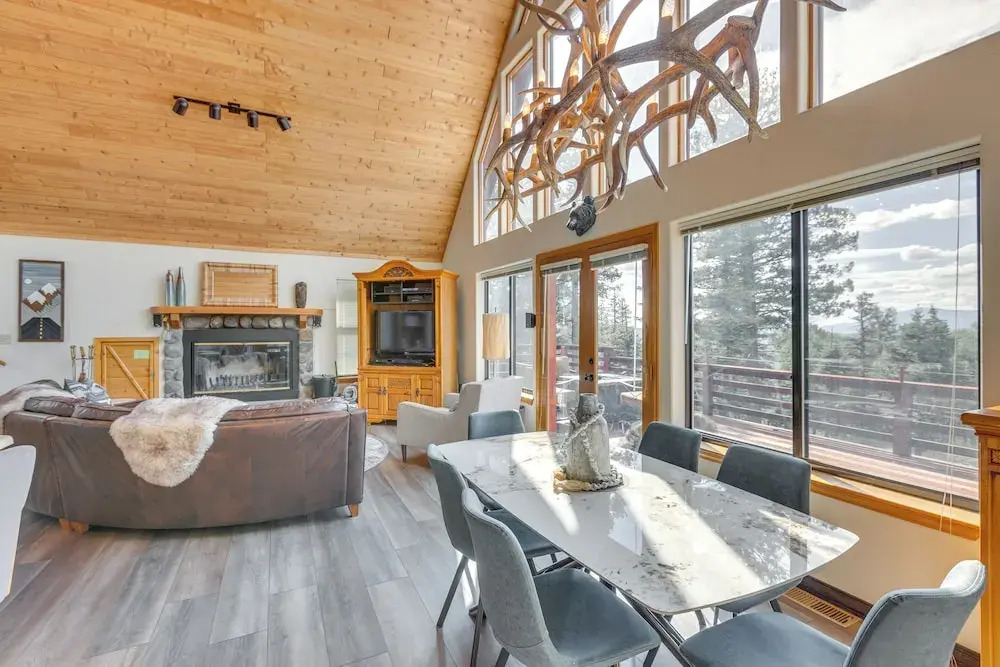 Angel Fire Retreat w/ Hot Tub ~ 5 Mi to Skiing