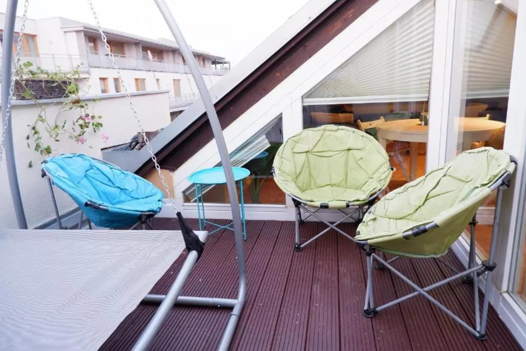 Apartman v centru mesta s vyhledem na Petra