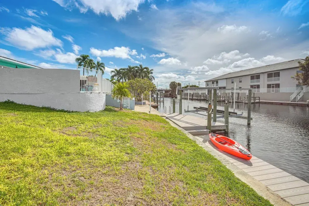 Canal-front, Pet-friendly Cape Coral Retreat