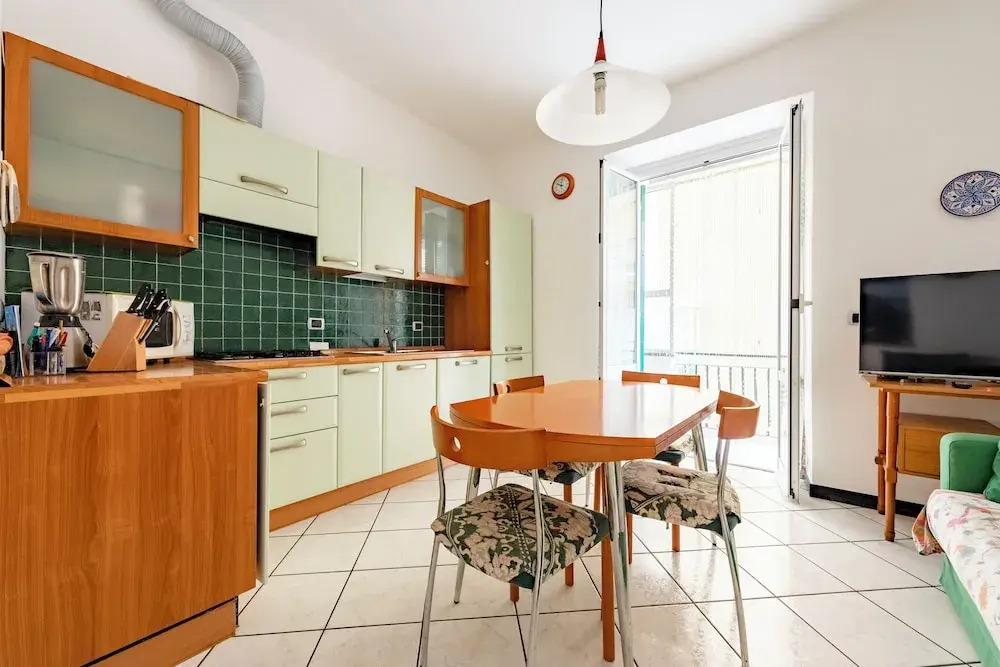 Cosy flat with parking in Chiavari