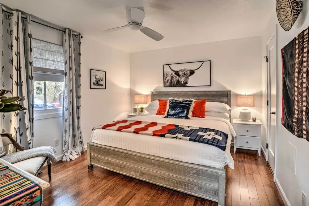 Modern Bungalow w/ Santa Fe Charm < 2 Mi to Plaza