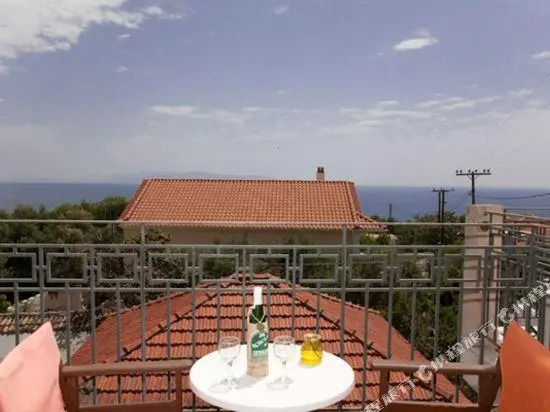sea view lux liocharis small villa