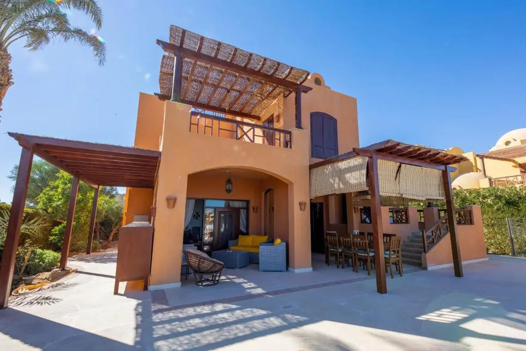 Charming Lagoon Villa with pool Egyptian Style -Sabina 117