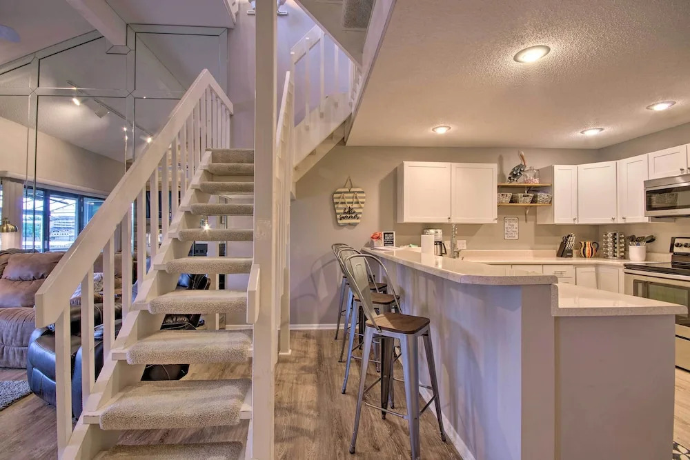 2 Mi to Margaritaville! Lake-view Retreat w/ Pool
