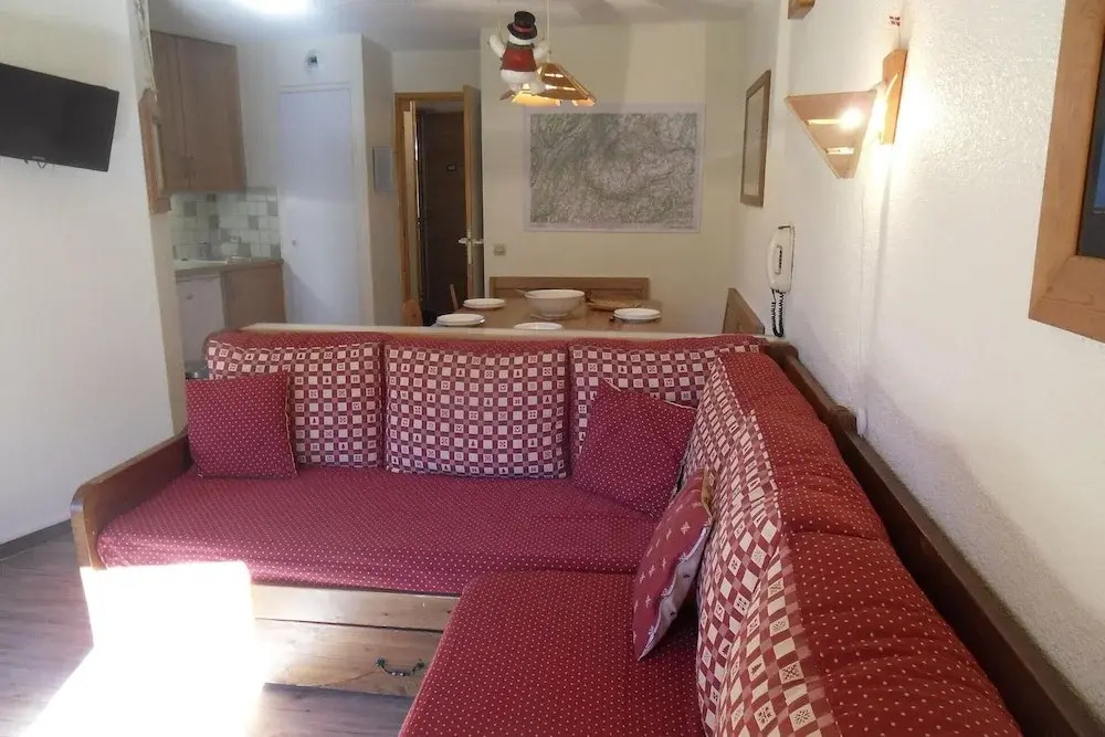 Belle Plagne Apartment on Slopes for 7 People of 40 mÂ² Cal609