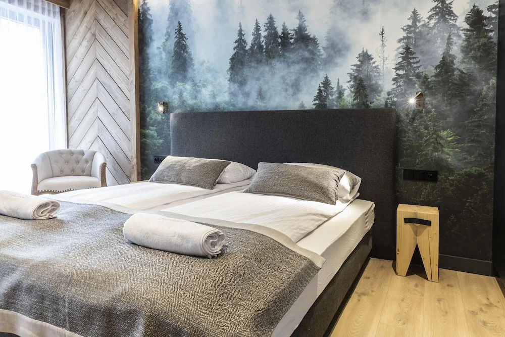 Szymaszkowa 7 - luksusowe apartamenty z widokiem na Giewont - sauna, parking w cenie - IZBY PODHALAŃSKIE