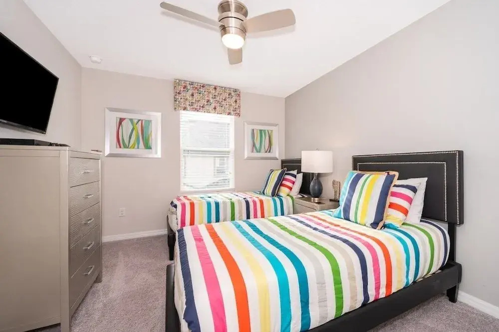 New! Modern Townhome Near Disney! Splash Pool, Resort W/waterpark-8206sa 3 Bedroom Townhouse