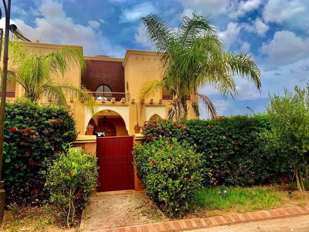 Villa With 4 Bedrooms in Marrakech, With Wonderful Mountain View, Private Pool, Enclosed Garden