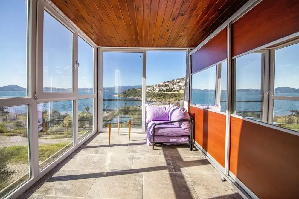Villa With Sea View and Terrace in Milas Bodrum