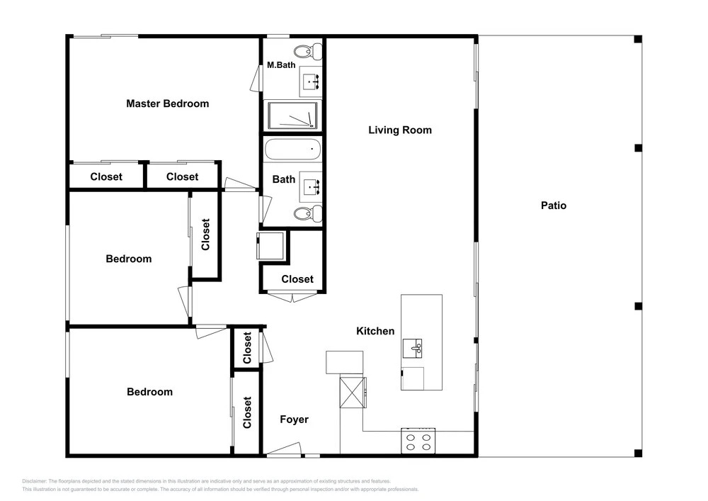 Sleek Alexander W/ Heated Pool, Near Downtown 3 Bedroom Home