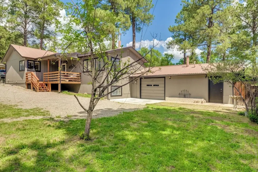 Ruidoso Home w/ Patio, Walk to Restaurants!