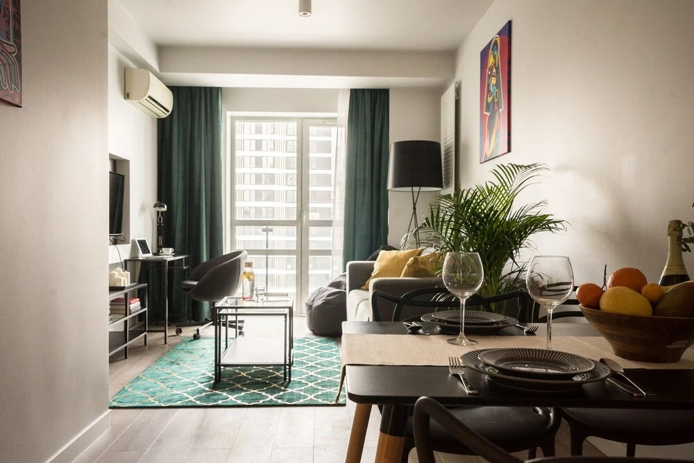 oompH Warsaw Central Luxurious Apartments with Balcony